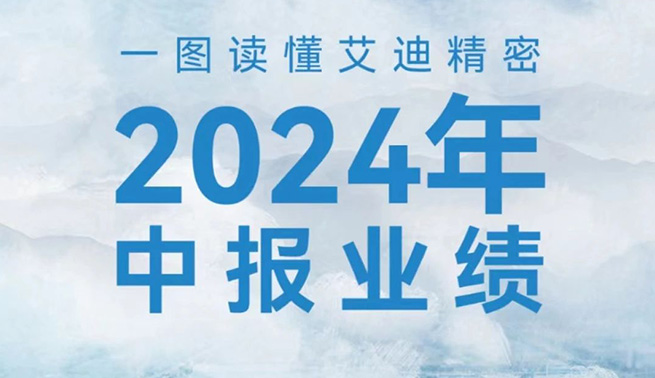 稳健增长！一图读懂艾迪精密2024年中报业绩